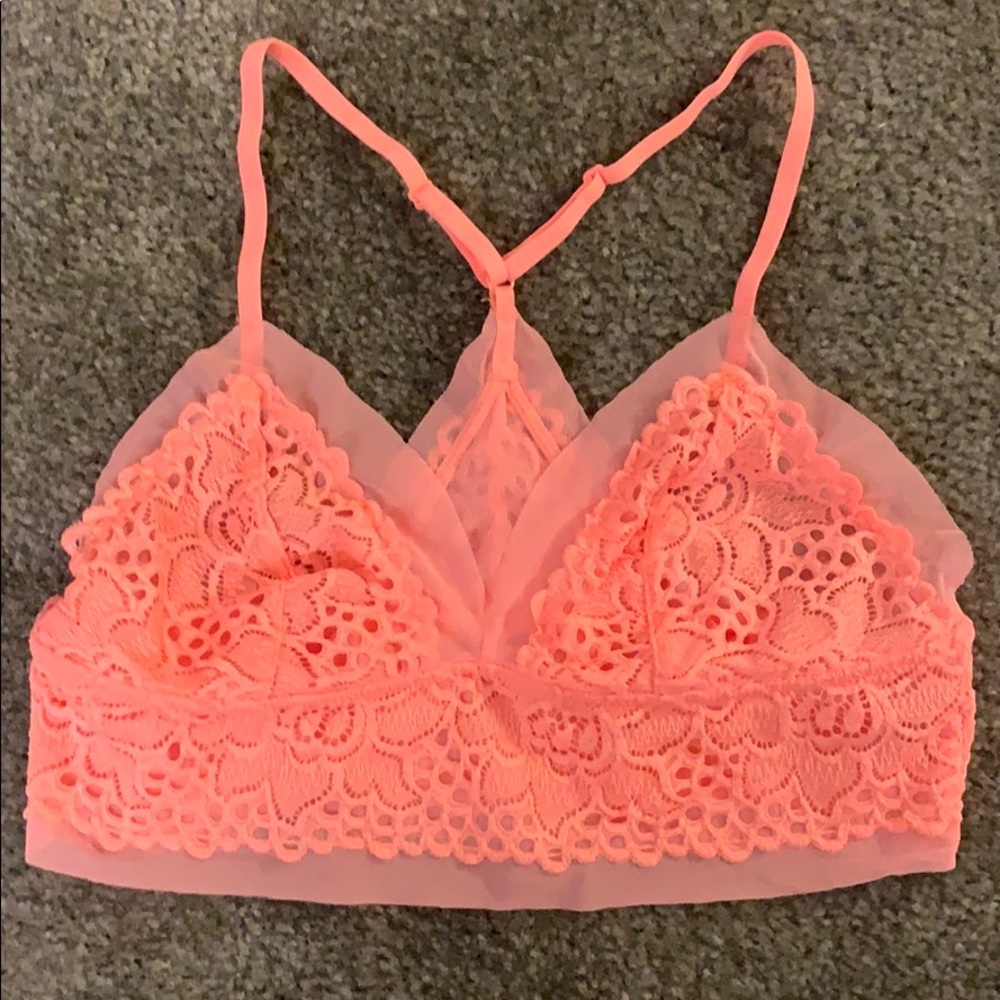 Neon Orange Bralette from Aerie